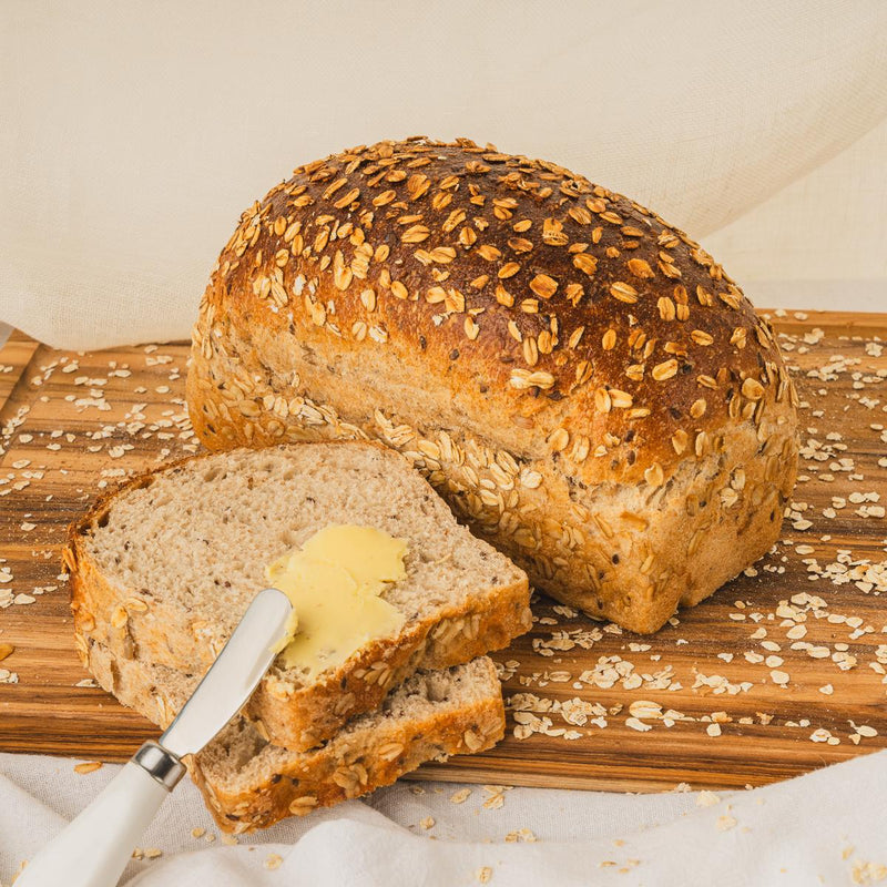 Warm Multigrain, Salted Butter